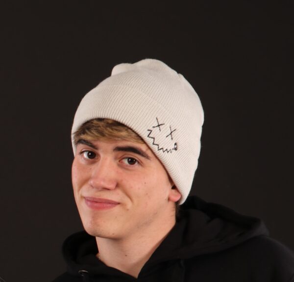 gorro xx beige